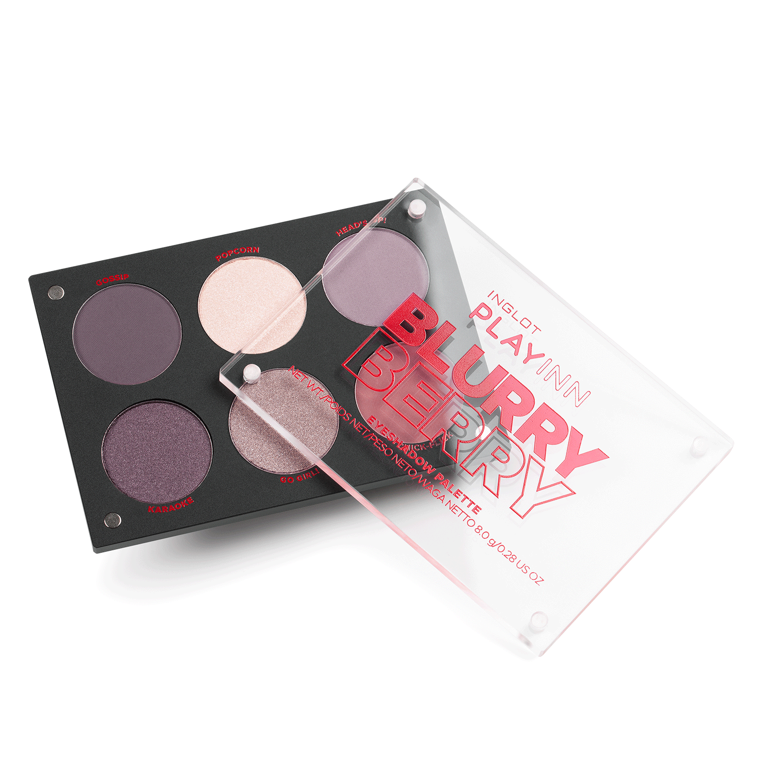 Палитра для теней для век Palette eyeshadow blurry berry 2 | INGLOT  Cosmetics Россия